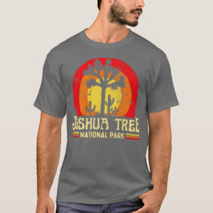 Joshua Tree National Park California Vintage Sunse T-Shirt