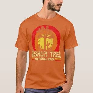 Joshua Tree National Park California Vintage Sunse T-Shirt