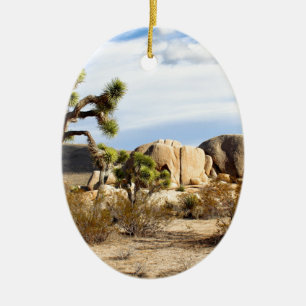 Joshua Tree National Park Ceramic Tree Decoration