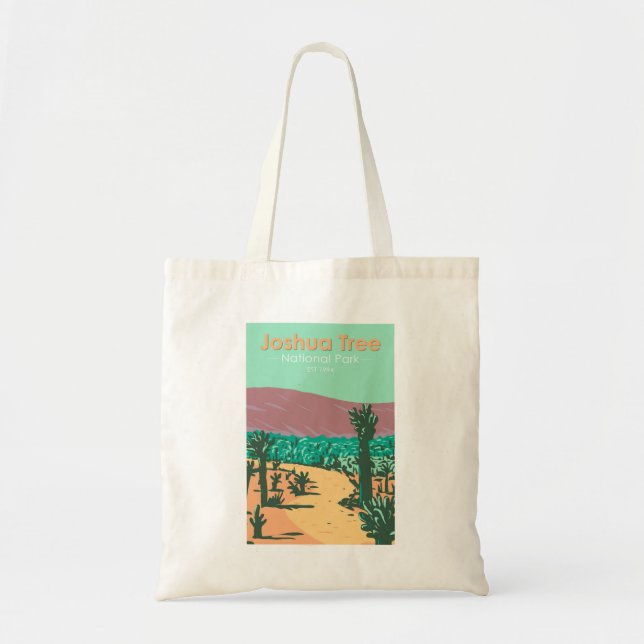 Joshua Tree National Park Cholla Cactus Garden  Tote Bag (Front)