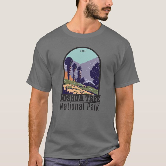 Joshua Tree National Park Cottonwood Springs Oasis T-Shirt (Front)