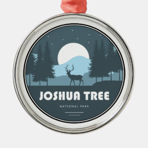 Joshua Tree National Park Deer Metal Tree Decoration