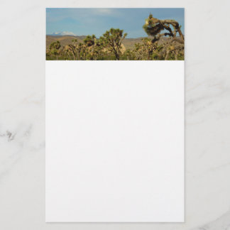Joshua Tree National Park Desert Landscape Stationery