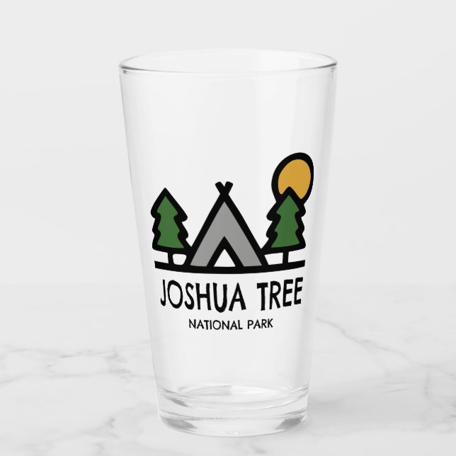 Joshua Tree National Park Glass (Front)