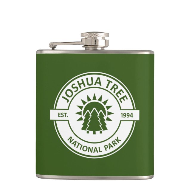 Joshua Tree National Park Hip Flask (Front)