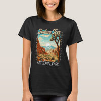 Joshua Tree National Park Illustration Distressed