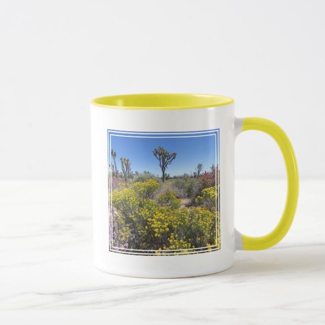 Joshua Tree National Park In Bloom Mug (Right)