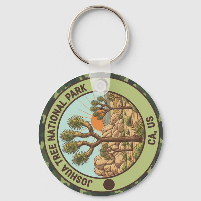 Joshua Tree National Park Keychain | California De (Front)