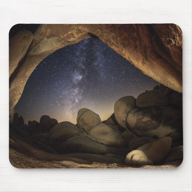 Joshua Tree National Park Night Sky Mouse Pad (Front)