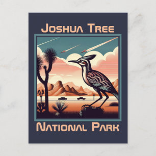 Joshua Tree National Park Retro Souvenir Gift Postcard
