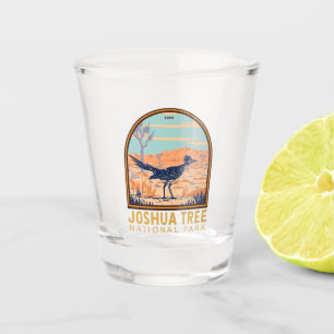 Joshua Tree National Park Roadrunner Vintage Shot Glass