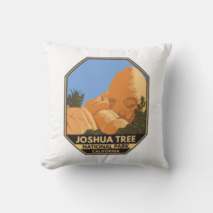 Joshua Tree National Park Skull Rock California   Cushion