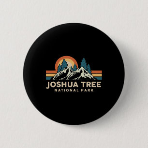 Joshua Tree National Park Souvenir Hiking Outdoors 6 Cm Round Badge