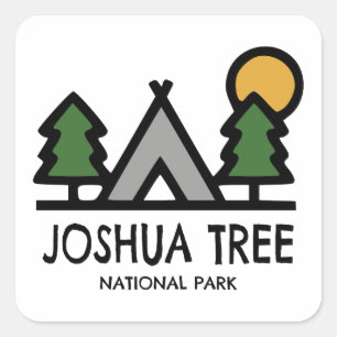 Joshua Tree National Park Square Sticker