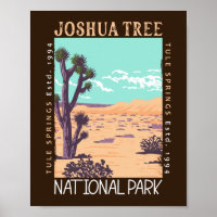 Joshua Tree National Park Tule Springs Distressed