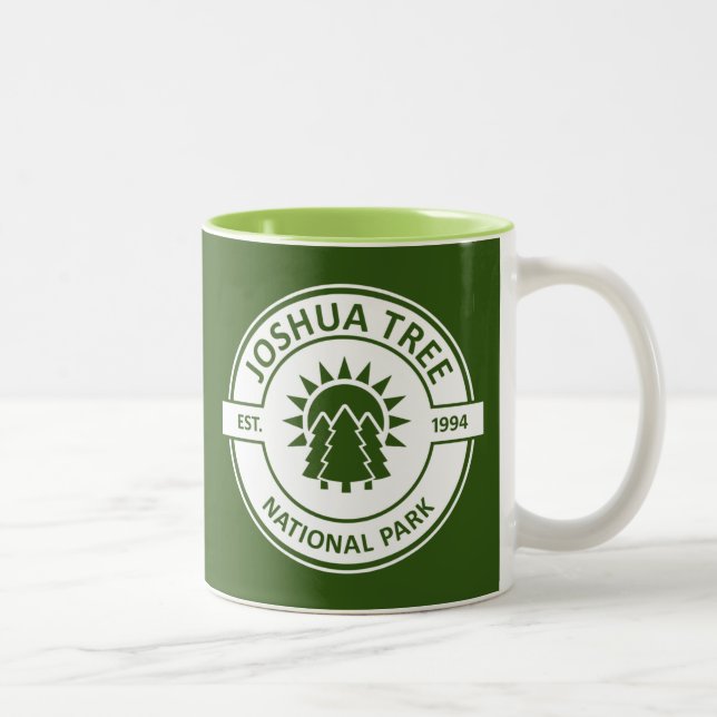 Joshua Tree National Park Two-Tone Coffee Mug (Right)