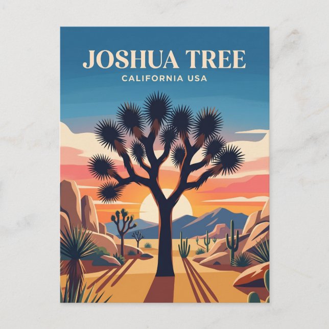 Joshua Tree National Park USA Postcard (Front)