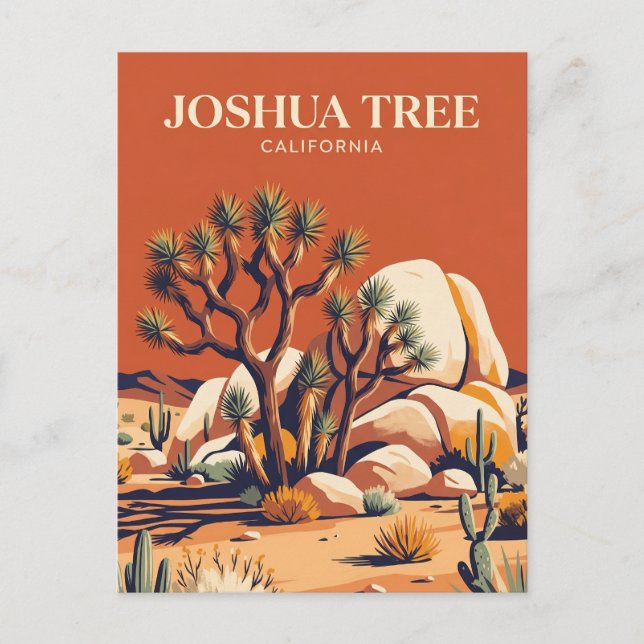 Joshua Tree National Park USA Postcard (Front)