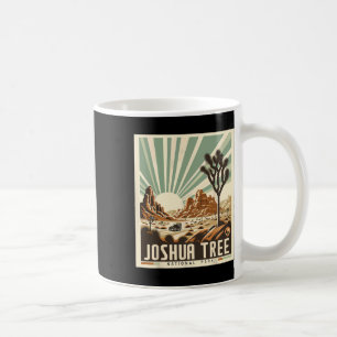 Joshua Tree National Park Vintage Hiking Camping O Coffee Mug