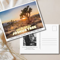 Joshua Tree National Park Wedding Save the Date