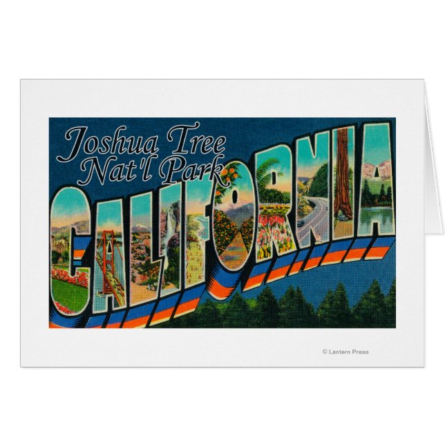Joshua Tree Nat'l Park, CA - Large Letter Scenes (Front Horizontal)