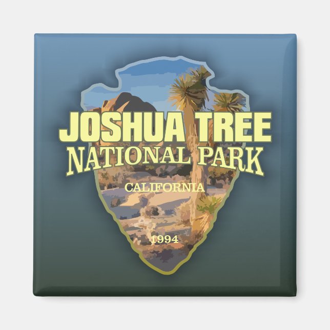 Joshua Tree NP (arrowhead) Magnet (Front)
