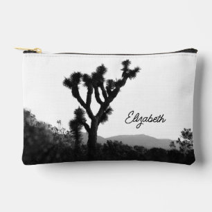Joshua Tree Personalised Black & White Makeup Bag