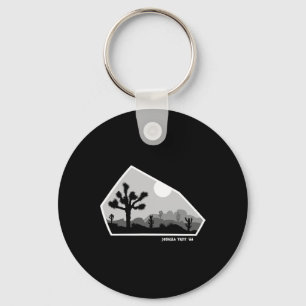 Joshua Tree Retro Boulder Dark Key Ring