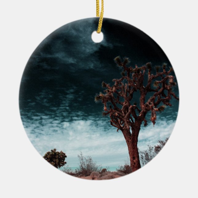 Joshua Tree Special Ceramic Tree Decoration (Front)
