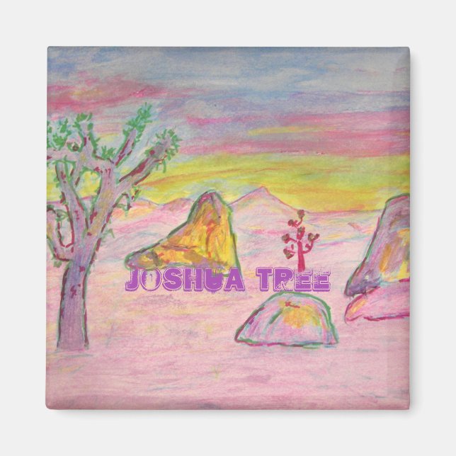 Joshua Tree Sunset Magnet (Front)