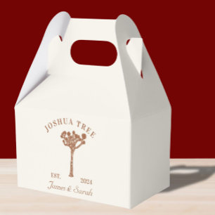 Joshua Tree Wedding Favour Boxes 
