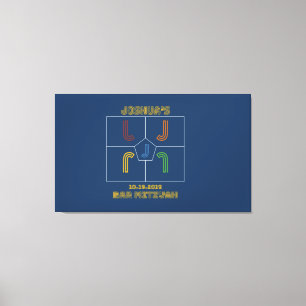 JOSHUA'S Mitzvah Sign In Board4