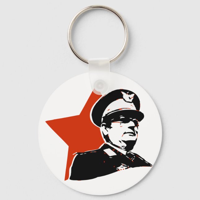 Josip Broz Tito Jugoslavija Key Ring (Front)