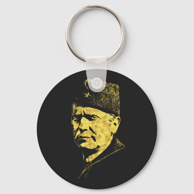 ★ Josip Broz Tito ★ President of Yugoslavia SFRJ Key Ring (Front)