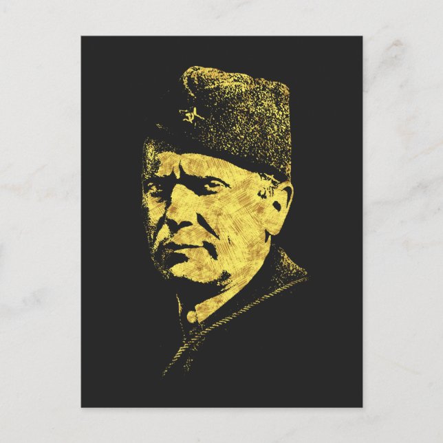 ★ Josip Broz Tito ★ President of Yugoslavia SFRJ Postcard (Front)
