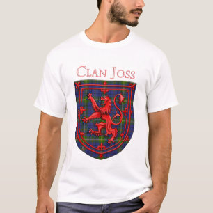 Joss Tartan Scottish Plaid Lion Rampant T-Shirt