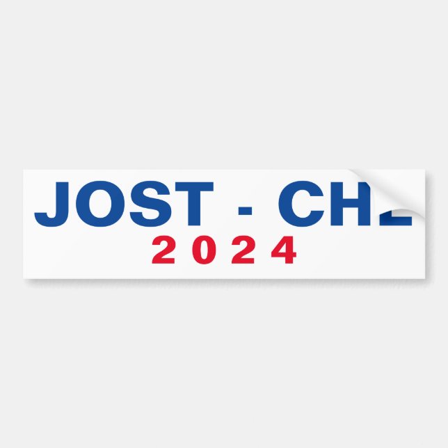 JOST CHE 2024 BUMPER STICKER (Front)
