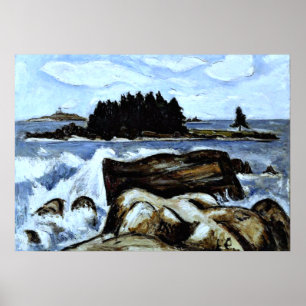 Jotham's Island (now Fox), off Indian Point Poster