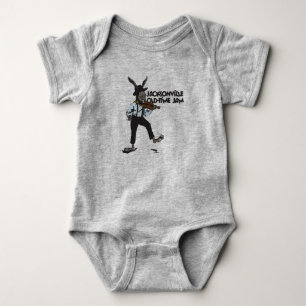 JOTJ Fiddle Rabbit baby bodysuit