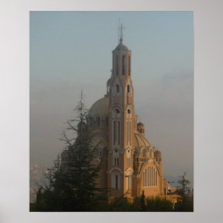 Jounieh Cathedral Poster