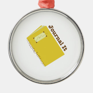 Journal It Metal Tree Decoration