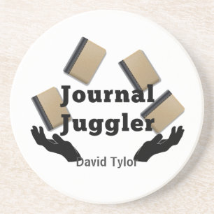 Journal Juggler Coaster