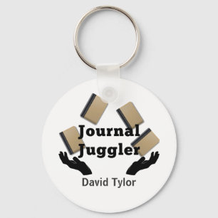 Journal Juggler Key Ring