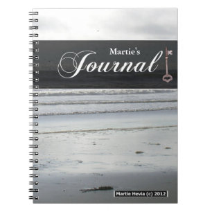 Journal Notebook - Silver Beach