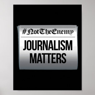 Journalism Problems Not The Enemy Anti Trump Resis Poster