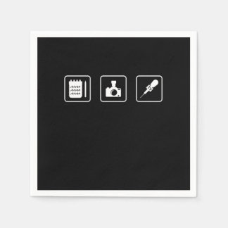 Journalism Writer Journalists Journalist Reporter Napkin