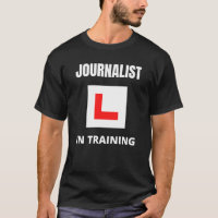 Journalist in training