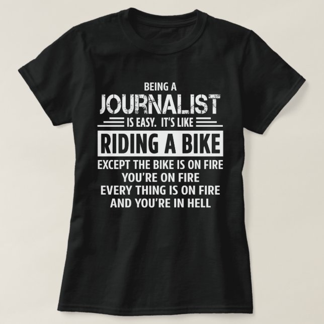 Journalist T-Shirt (Design Front)