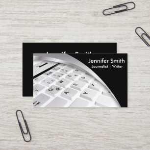 Journalist   Writer   Blogger  Reporter Business Card