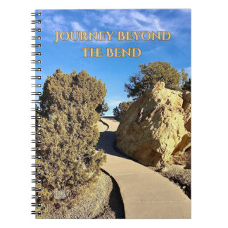 Journey Beyond the Bend Notebook